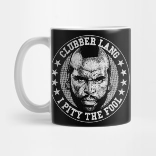 Mr T, DISTRESSED, Clubber Lang, B.A. Baracus Mug